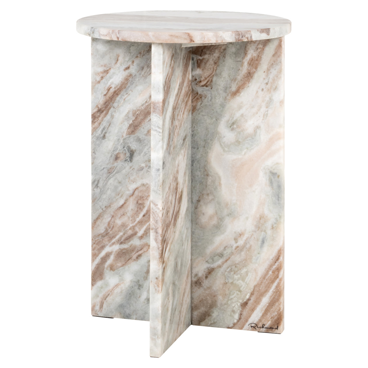 Richmond Interiors Beistelltisch Vevey Blush beige Beistelltisch Richmond Interiors