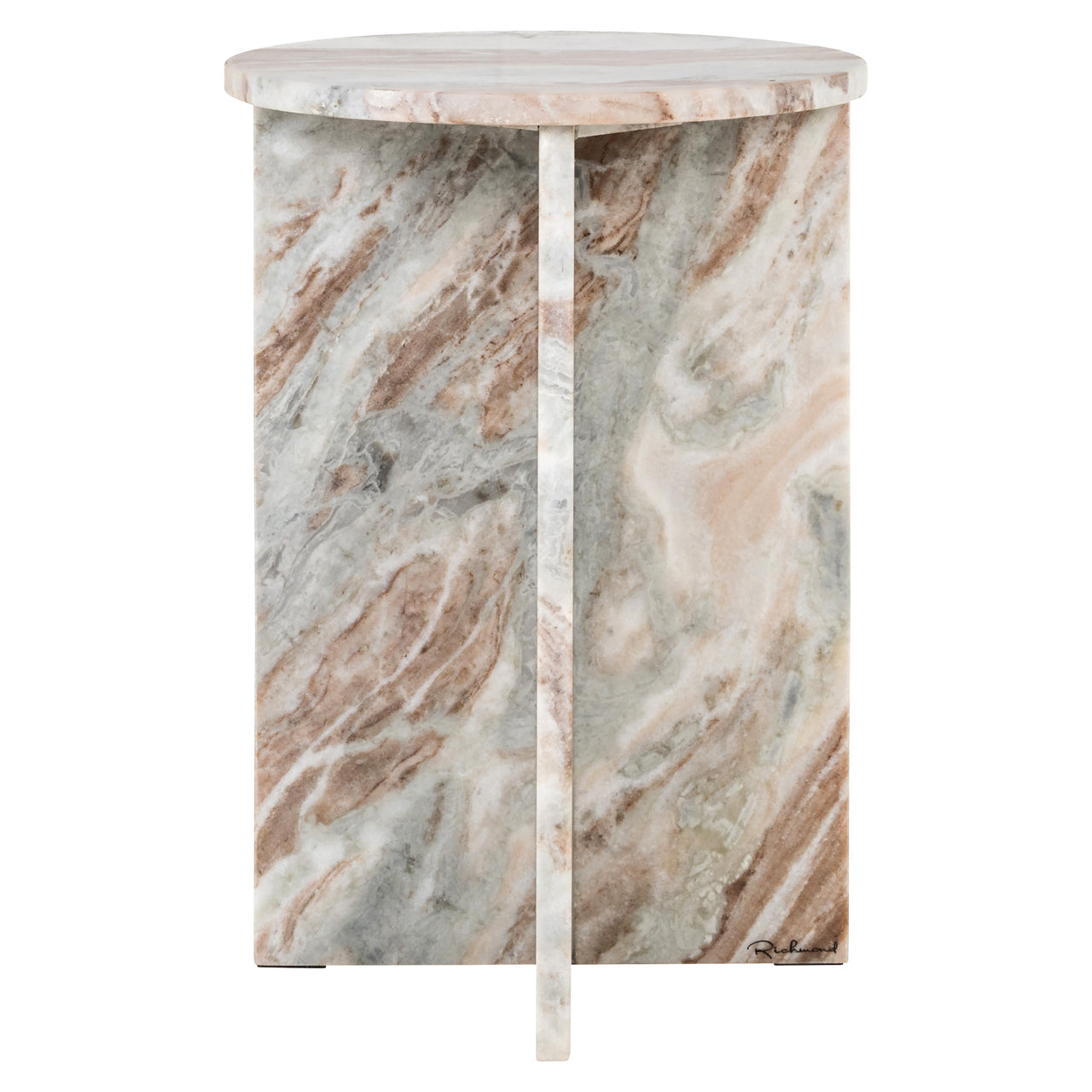 Richmond Interiors Beistelltisch Vevey Blush beige Beistelltisch Richmond Interiors