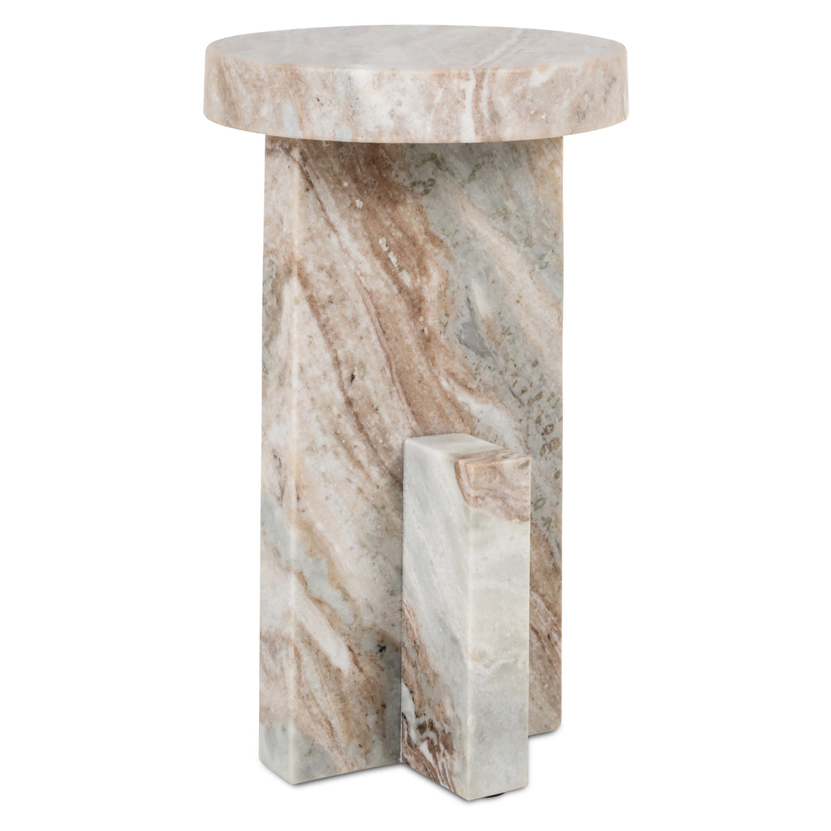 Richmond Interiors Beistelltisch Sion Blush beige Richmond Interiors