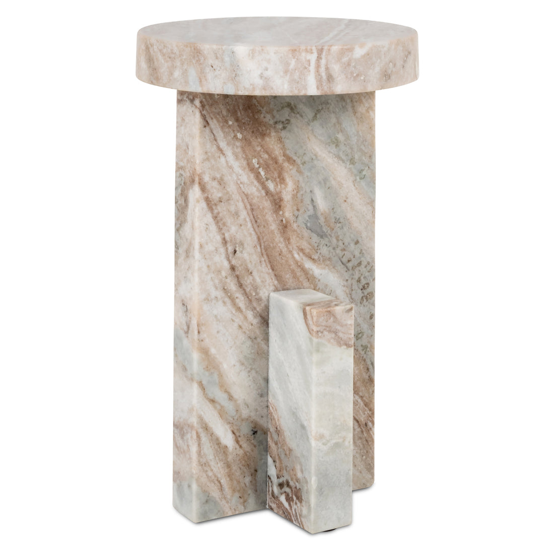 Richmond Interiors Beistelltisch Sion Blush beige Richmond Interiors