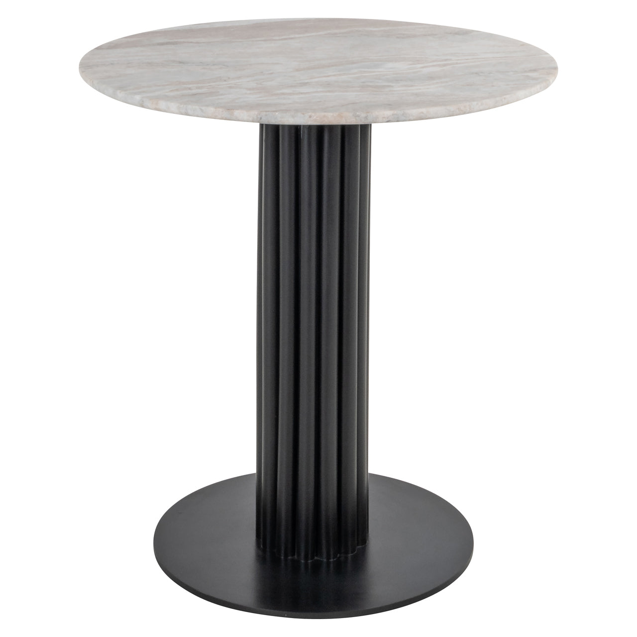 Richmond Interiors Bistro-Tisch Nyon Blush beige 75Ø Bistro-Tisch Richmond Interiors