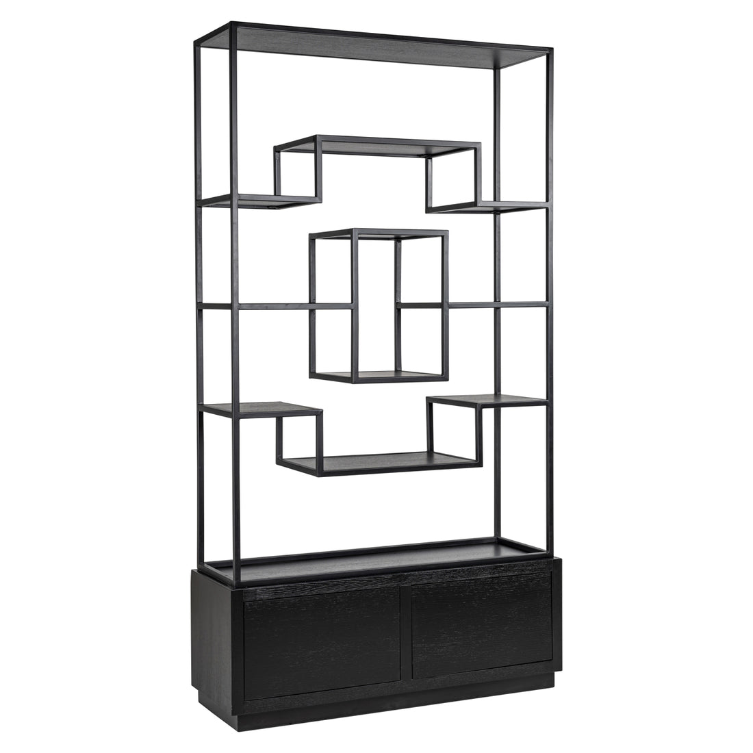 Richmond Interiors Vitrine Bonvoy black Vitrine Richmond Interiors