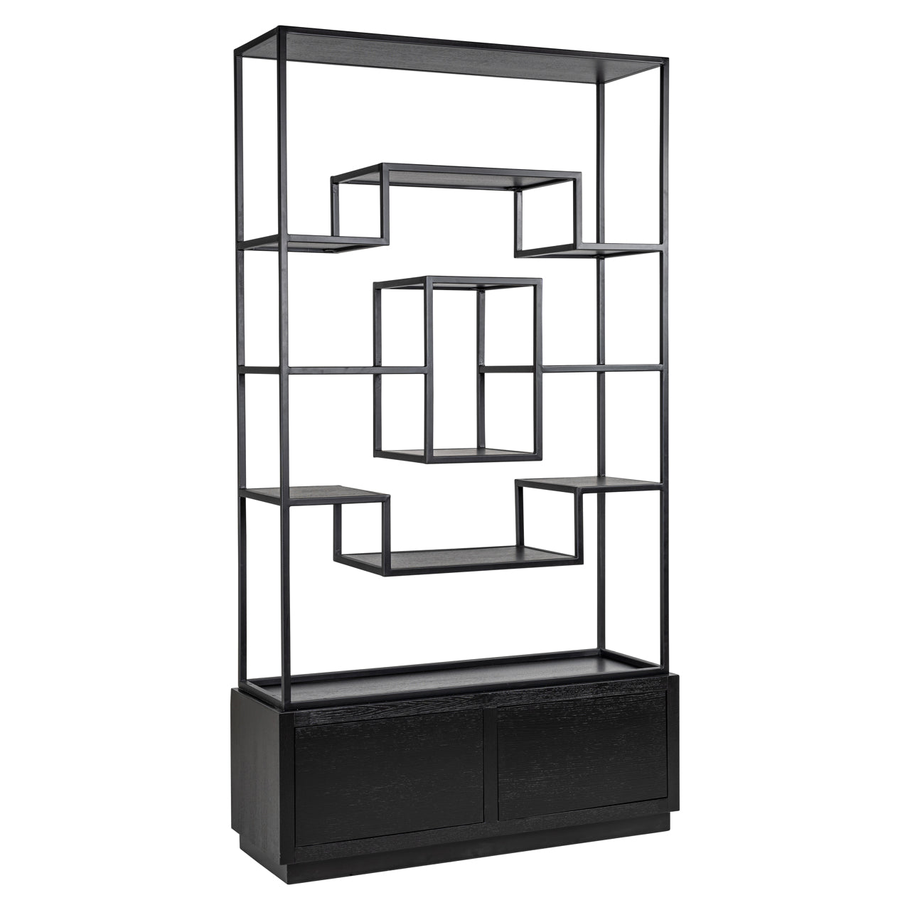 Richmond Interiors Vitrine Bonvoy black Vitrine Richmond Interiors
