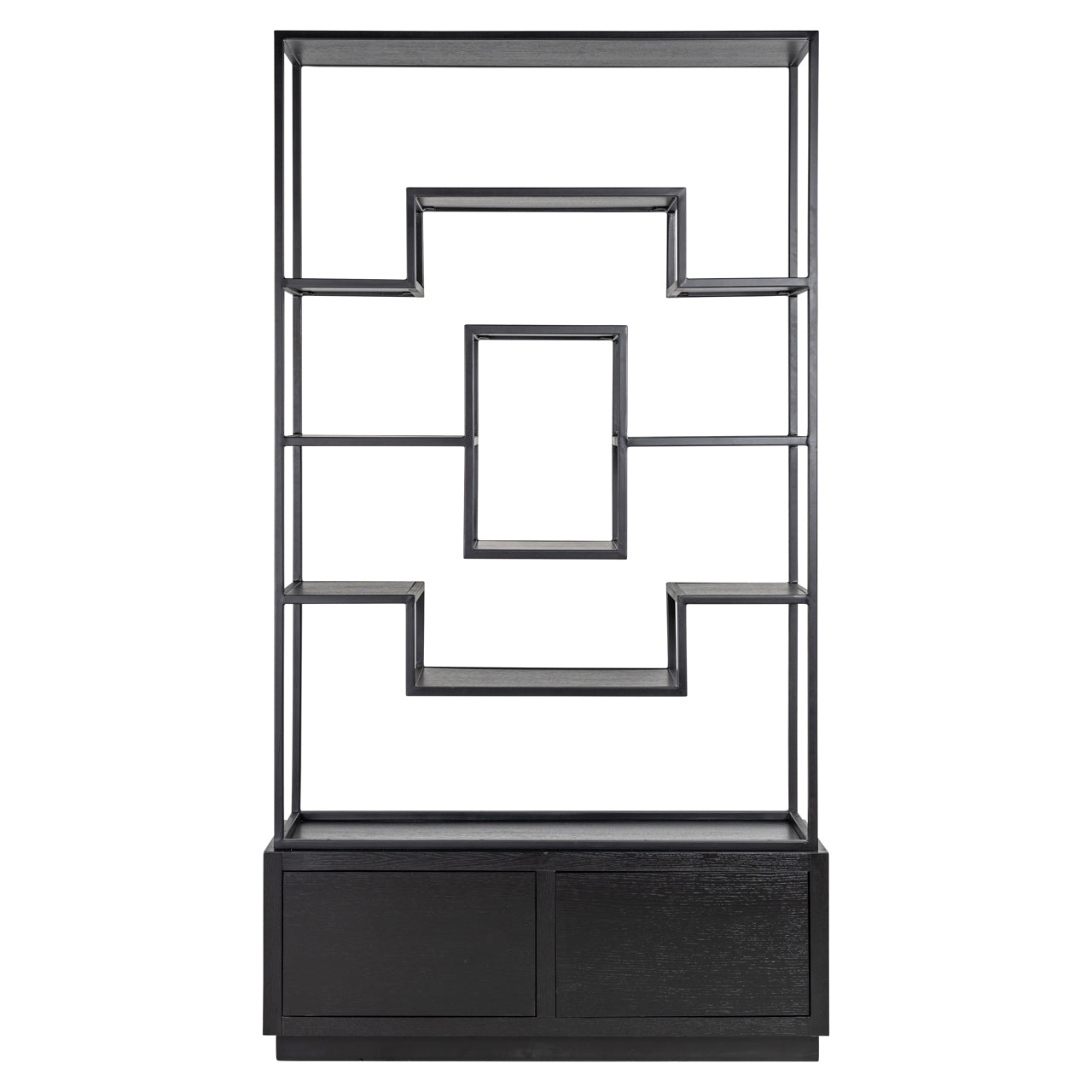 Richmond Interiors Vitrine Bonvoy black Vitrine Richmond Interiors