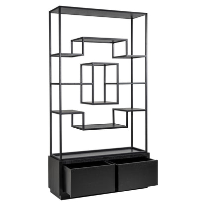 Richmond Interiors Vitrine Bonvoy black Vitrine Richmond Interiors