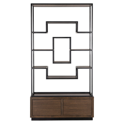 Richmond Interiors Vitrine Bonvoy brown Richmond Interiors
