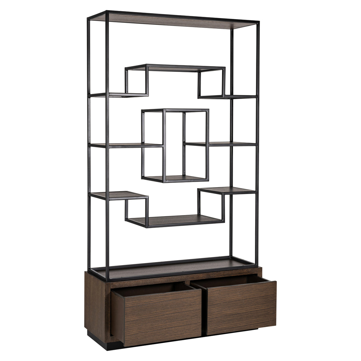 Richmond Interiors Vitrine Bonvoy brown Richmond Interiors