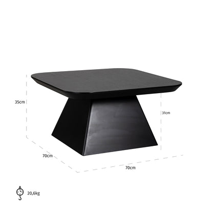 Richmond Interiors Couchtisch Bonvoy black Couchtisch Richmond Interiors