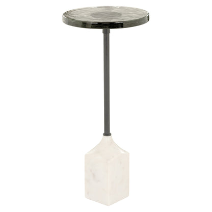 Richmond Interiors Beistelltisch Aurora white 27Ø Beistelltisch Richmond Interiors