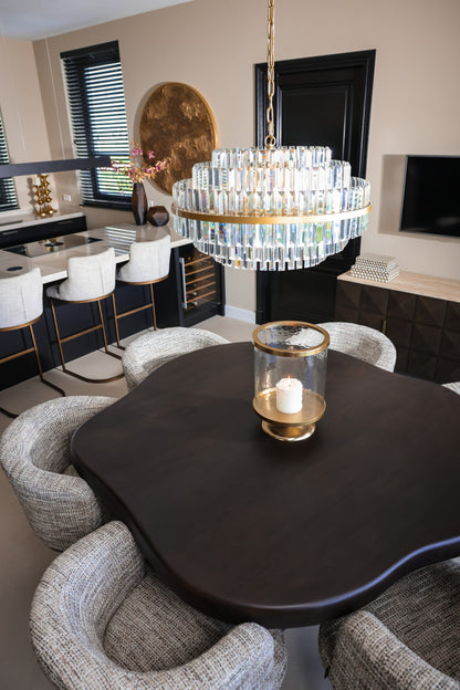 Richmond Interiors Pendelleuchte Desire brushed gold small Pendelleuchte Richmond Interiors