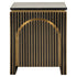 Richmond Interiors Nachttisch Les Arcs brushed gold Nachttisch Richmond Interiors