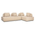 Richmond Interiors Sofa Tudor mit abnehmbarer Rückenlehne sand olympus (Sand olympus) Ecksofa Richmond Interiors