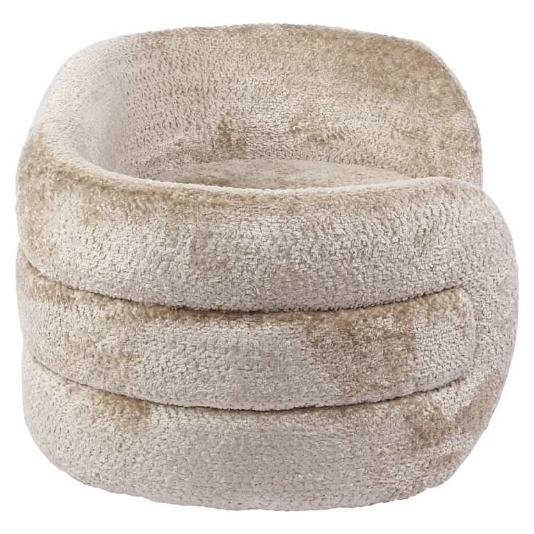 Richmond Interiors Haustierbett Bingo taupe chenille (Bergen 104 taupe chenille) Haustierbett Richmond Interiors