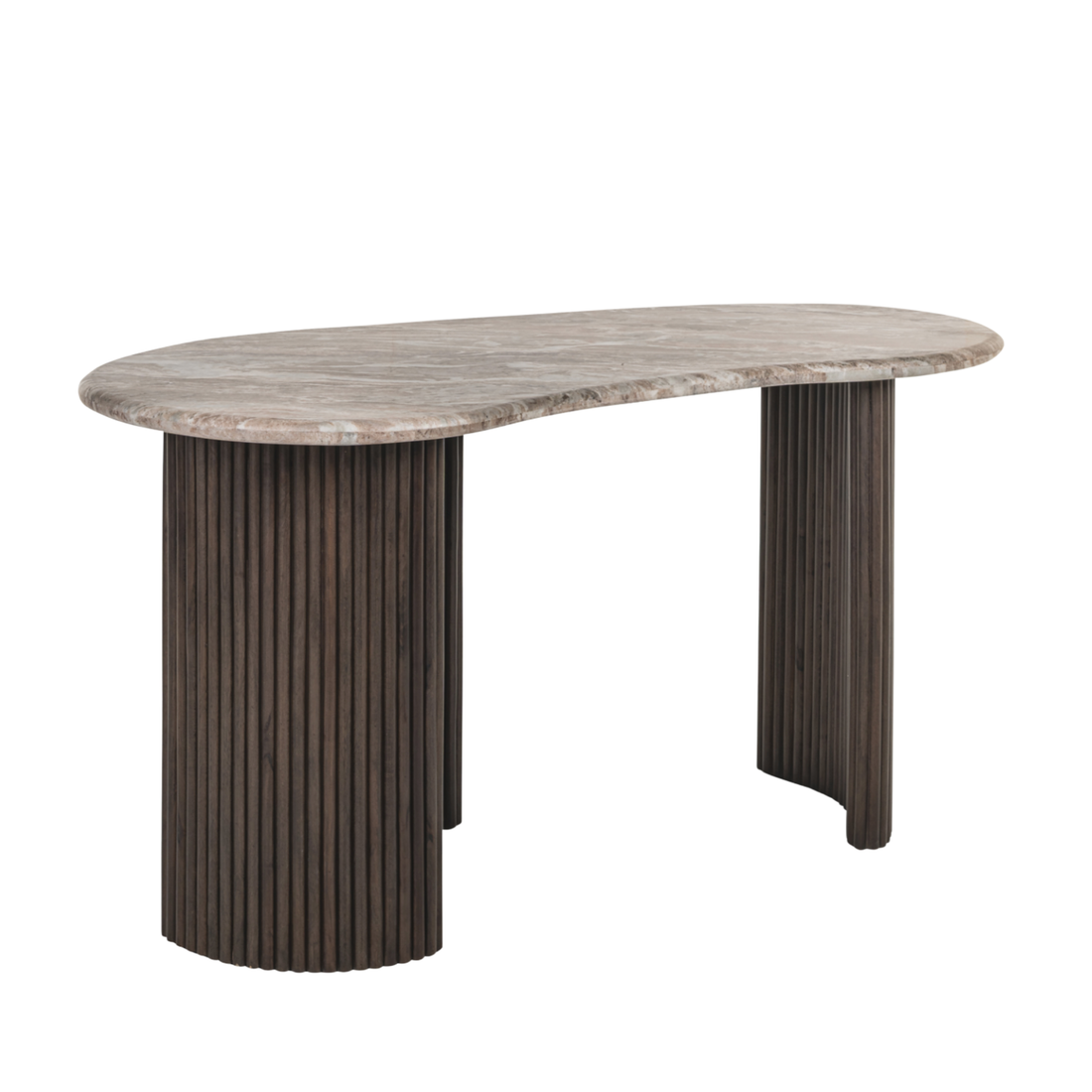 Richmond Interiors – Schreibtisch Rashford Dark Brown
