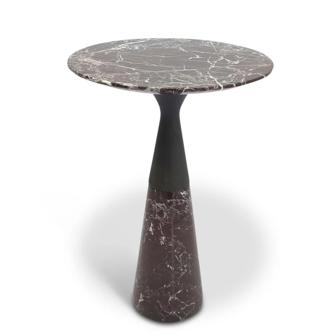 The Grand Collection MIZU Beistelltisch – Naturstein Beistelltisch rund The Grand Collection