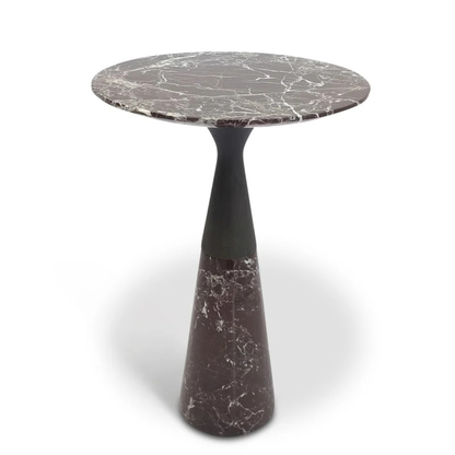 The Grand Collection MIZU Beistelltisch – Naturstein Beistelltisch rund The Grand Collection