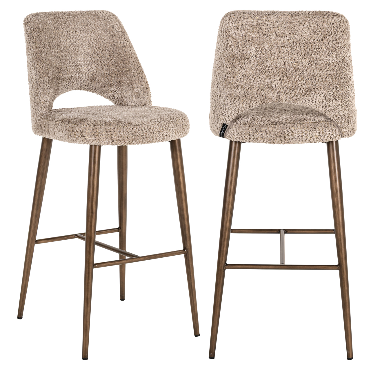 Richmond Interiors – Barhocker Delphine Lovely Nature (feuerhemmend) Barstuhl Richmond Interiors