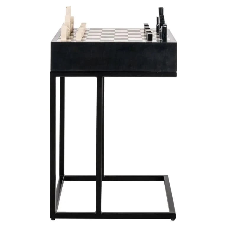 Richmond Interiors Schachtisch Davos (Black) Sofatisch Richmond Interiors