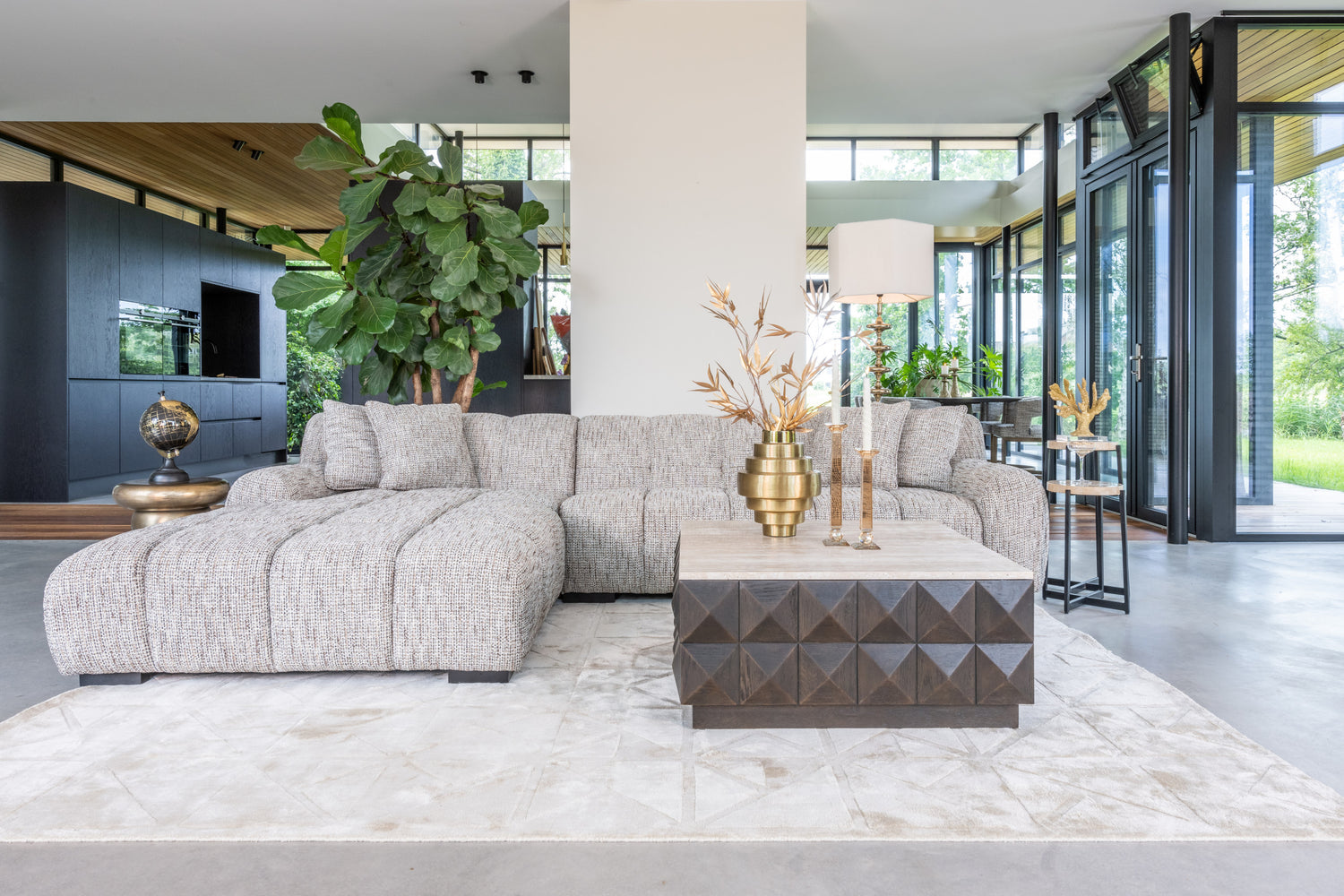 Richmond Interiors Coffee Table Claremont (Brown)