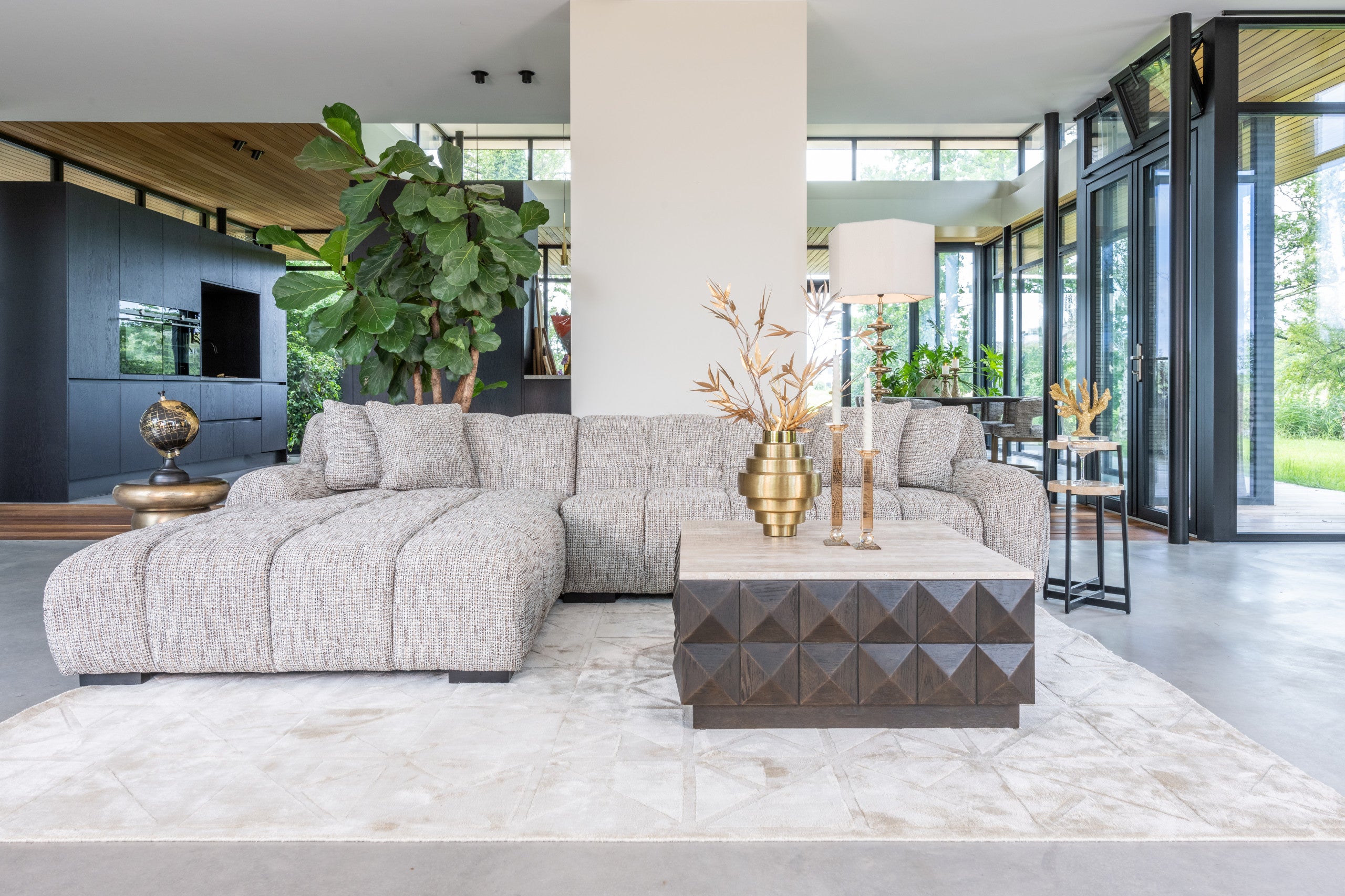 Richmond Interiors Coffee Table Claremont (Brown)
