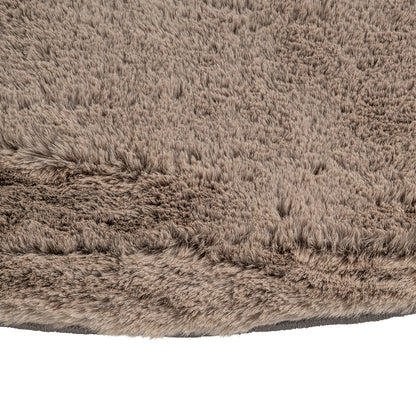 Richmond Interiors Teppich Saifo Furry 160Ø (Sand) Teppich rund Richmond Interiors