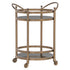 Richmond Interiors Servierwagen Hendricks brushed gold Servierwagen Richmond Interiors