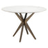 Richmond Interiors Esstisch Maisy white 114Ø Esstisch Richmond Interiors