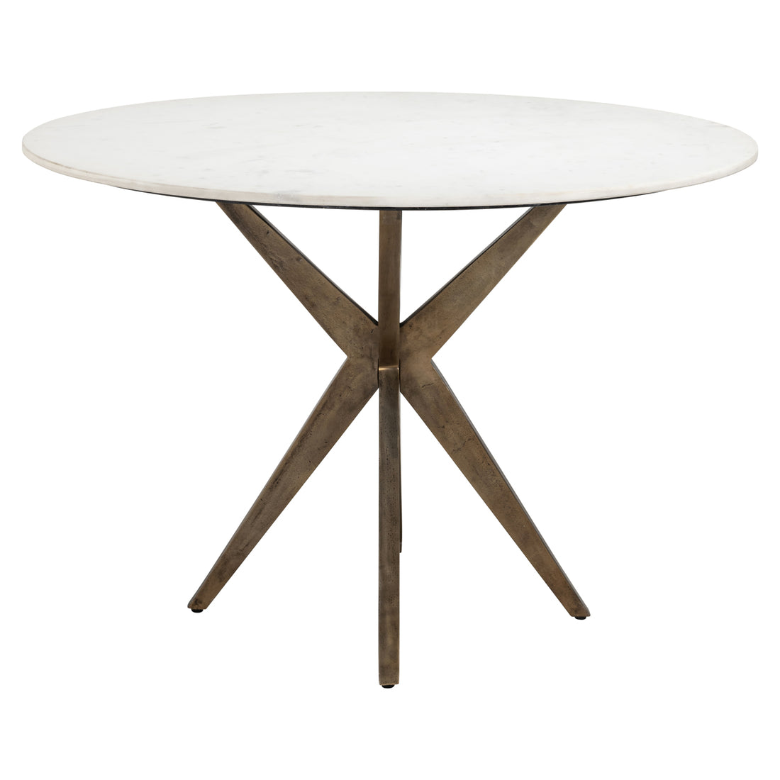 Richmond Interiors Esstisch Maisy white 114Ø Esstisch Richmond Interiors