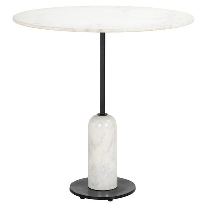 Richmond Interiors Esstisch Jagger black/white 76,5Ø Esstisch Richmond Interiors