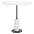 Richmond Interiors Esstisch Jagger black/white 76,5Ø Esstisch Richmond Interiors