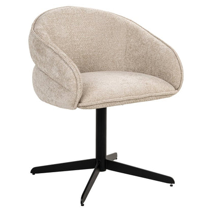 Richmond Interiors Drehstuhl Angelina cream unicorn (Unicorn 11 cream) Drehstuhl Richmond Interiors
