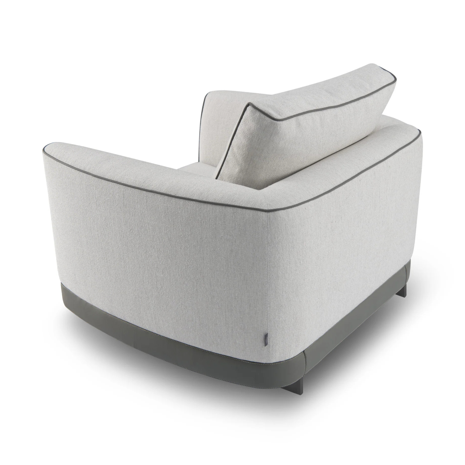 The Grand GREGORIO Sessel – Greige | Taupe Grau Polstersessel The Grand Collection
