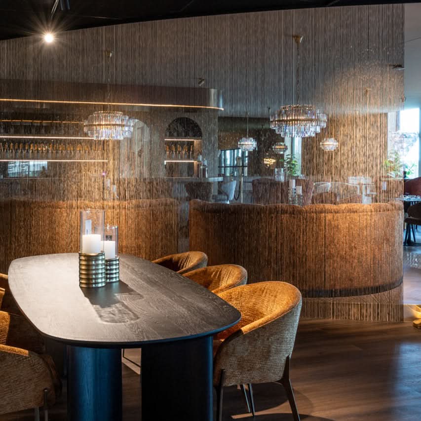 Richmond Interiors – Dekoobjekt Curtain Gold Chain Deko-Objekt Richmond Interiors