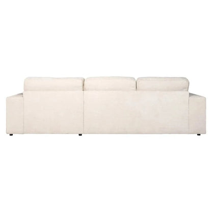 Richmond Interiors Sofa Santos 2,5-Sitzer + Lounge rechts beige niagara 3-Sitzer Sofa Richmond Interiors