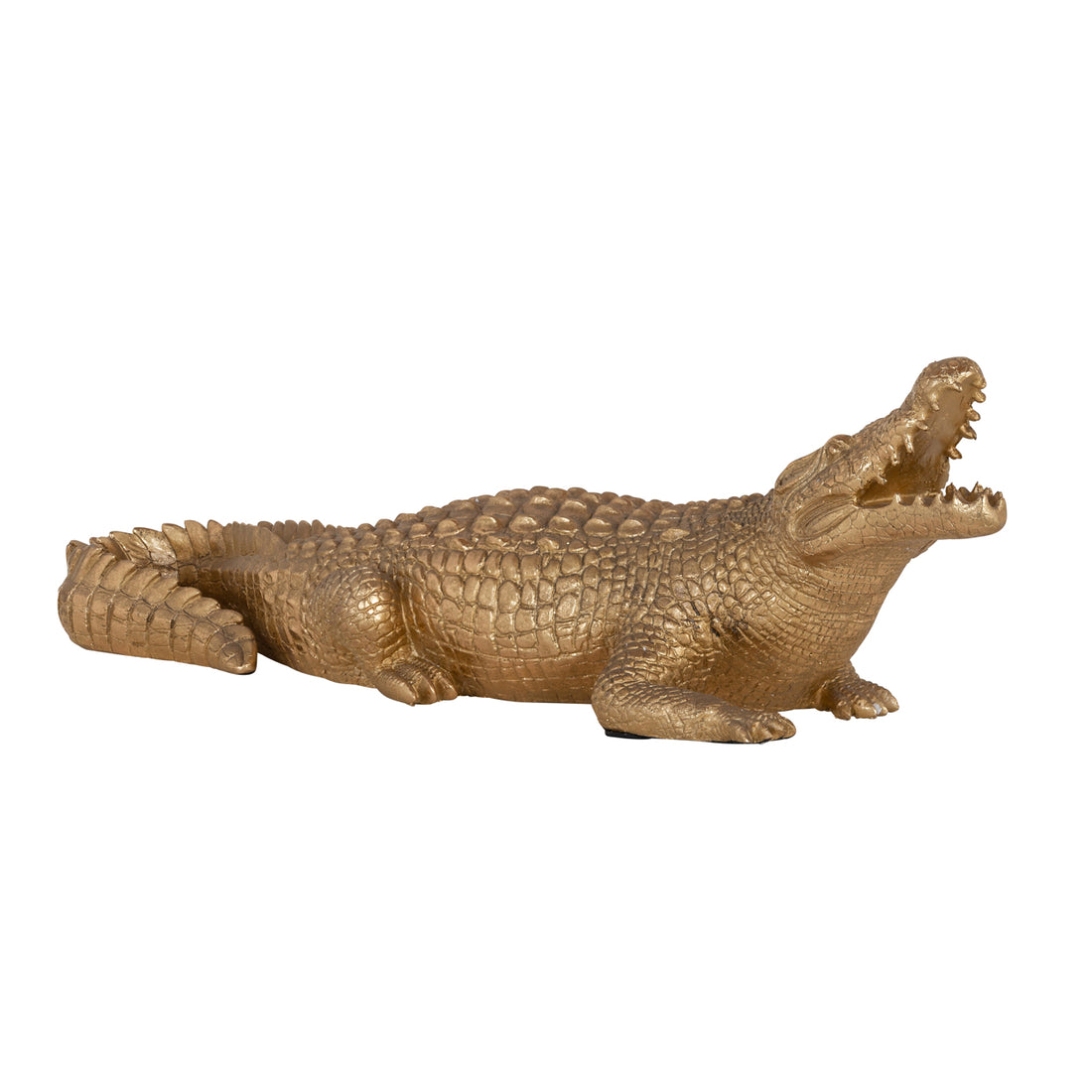 Richmond Interiors Dekoratives Objekt Crocodile gold Dekoratives Objekt Richmond Interiors