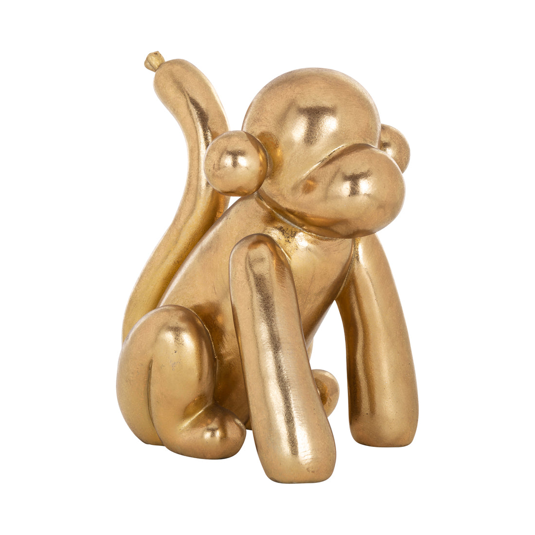 Richmond Interiors Dekoratives Objekt Monkey gold