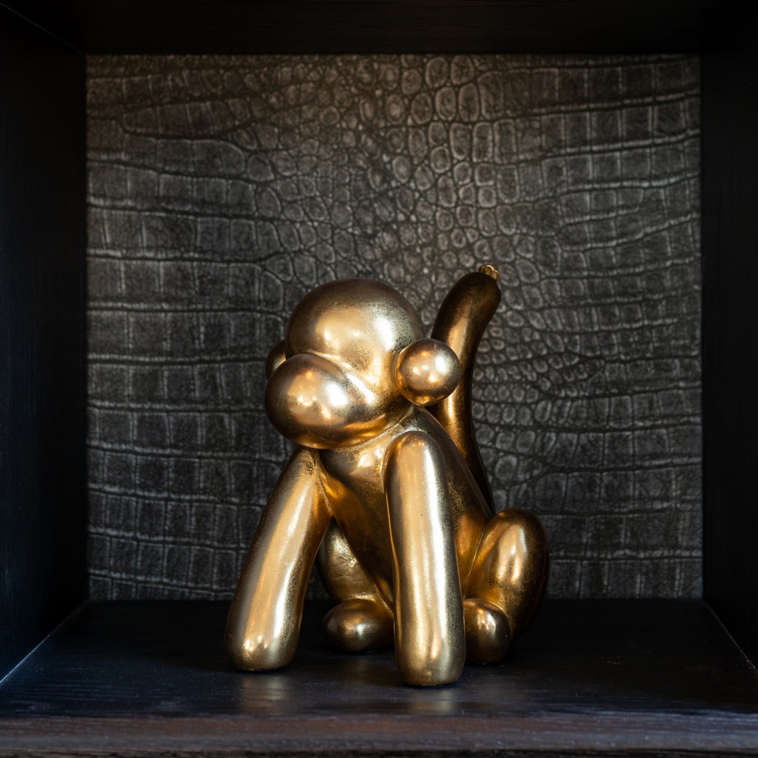 Richmond Interiors Dekoratives Objekt Monkey gold Dekoratives Objekt Richmond Interiors