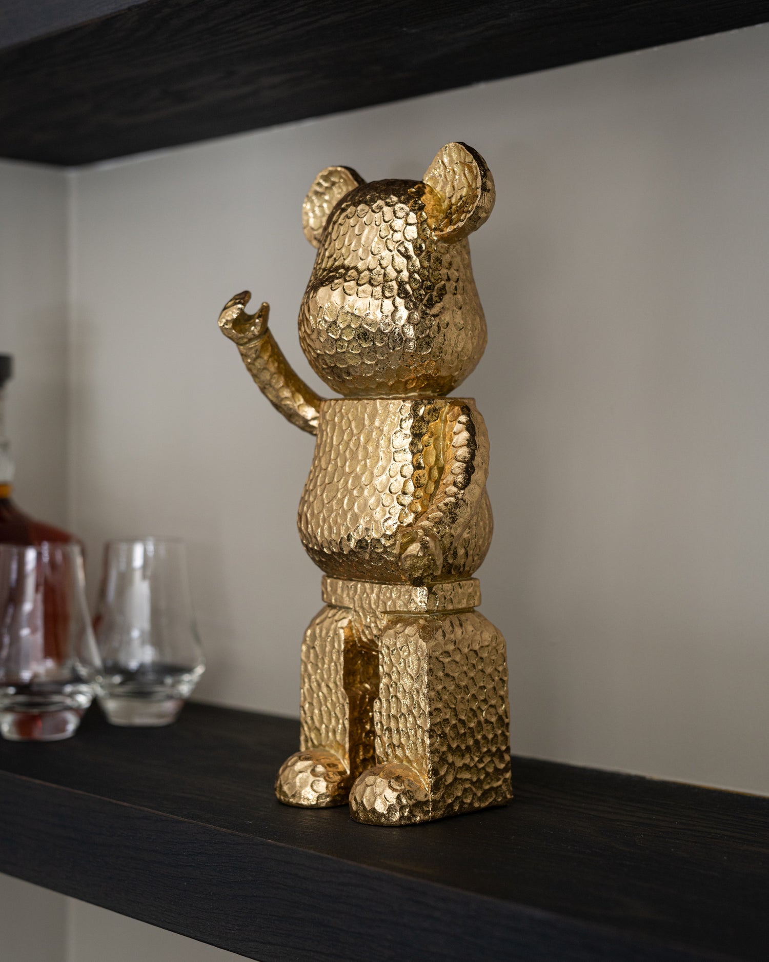 Richmond Interiors Dekoratives Objekt Bear gold standing Dekoratives Objekt Richmond Interiors