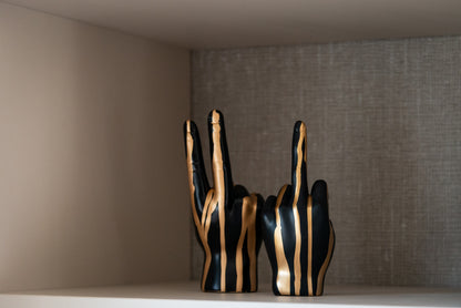 Richmond Interiors Dekoratives Objekt Digitus black/gold Dekoratives Objekt Richmond Interiors