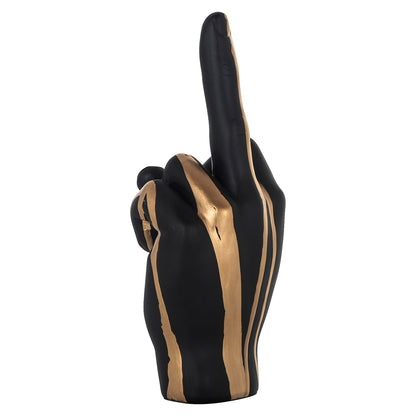 Richmond Interiors Dekoratives Objekt Digitus black/gold Dekoratives Objekt Richmond Interiors