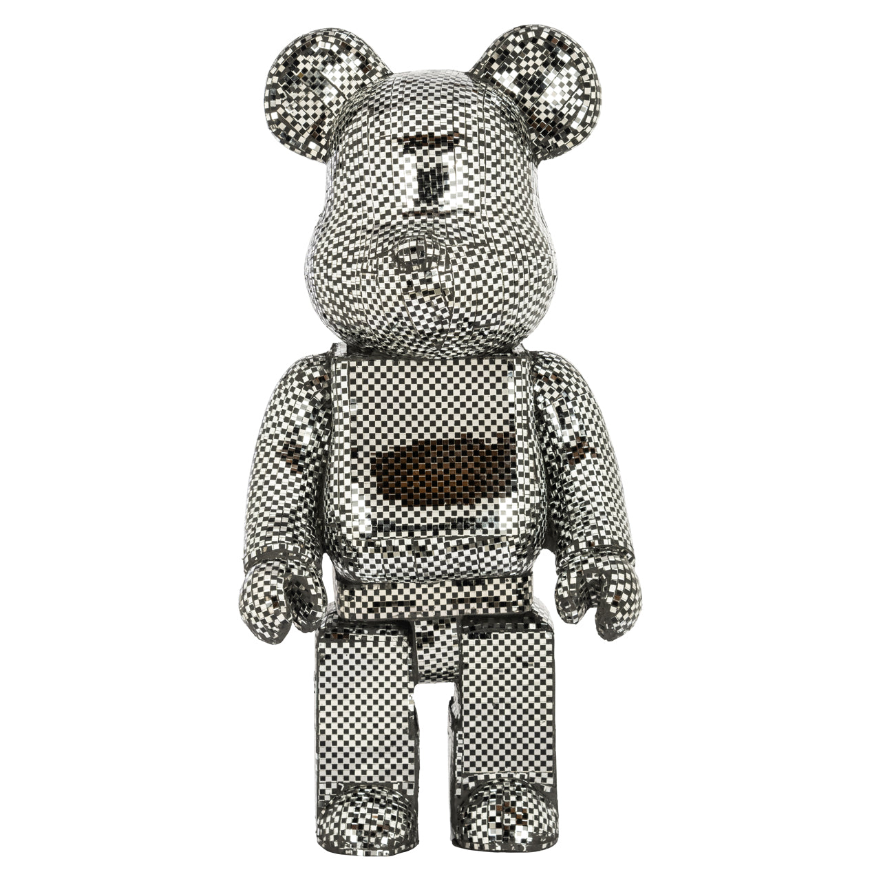 Richmond Interiors Dekoratives Objekt Bear silver small