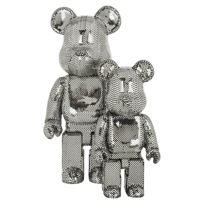 Richmond Interiors Dekoratives Objekt Bear silver large Dekoratives Objekt Richmond Interiors