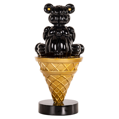 Richmond Interiors Dekoratives Objekt Harly black/gold Dekoratives Objekt Richmond Interiors