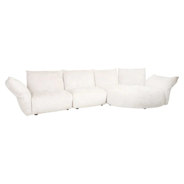 Richmond Interiors Sofa Loyd lovely cream (Be Lovely 11 Cream) 4-Sitzer Sofa Richmond Interiors