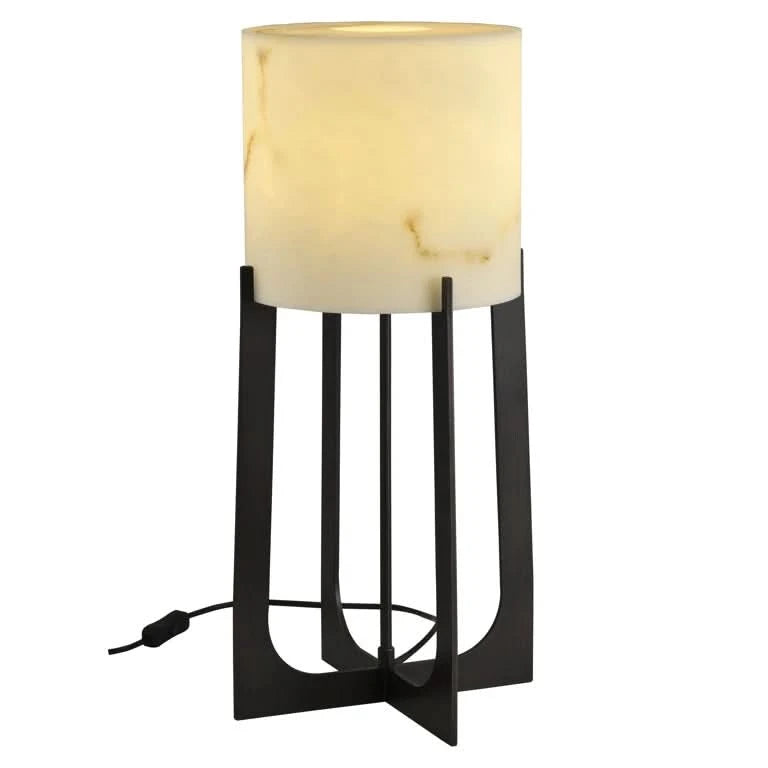 Richmond Interiors Tischlampe Loura klein (Bronze) Tischlampe Richmond Interiors