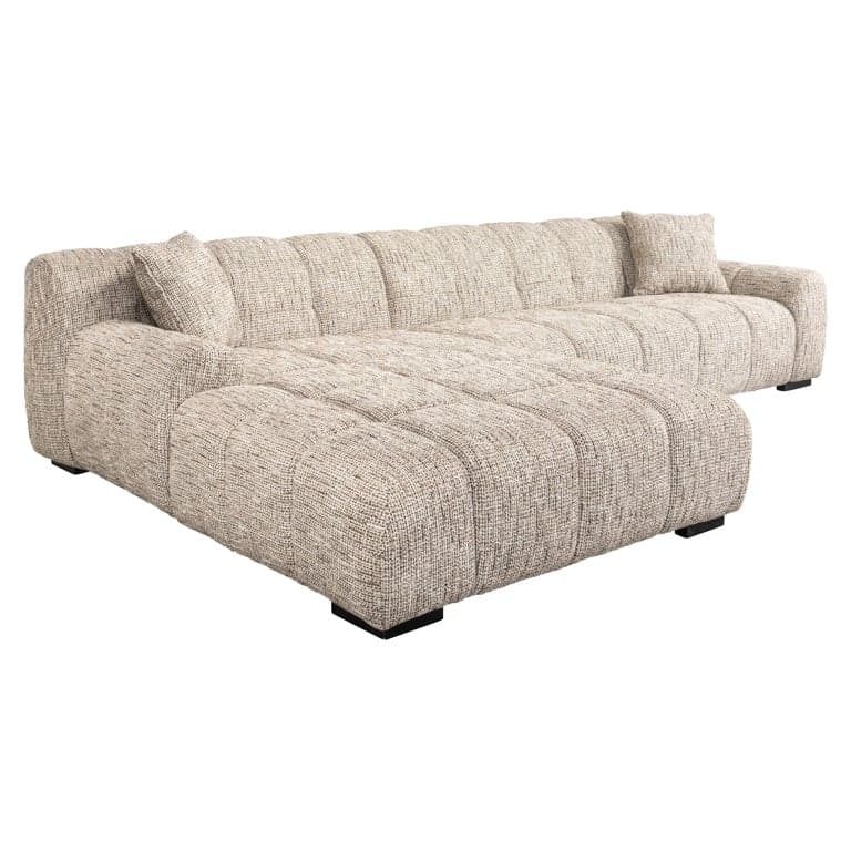 Richmond Interiors Sofa Hazel 3-Sitzer + Lounge links trendy nature (Be Trendy 01 Nature) 3-Sitzer Sofa Richmond Interiors