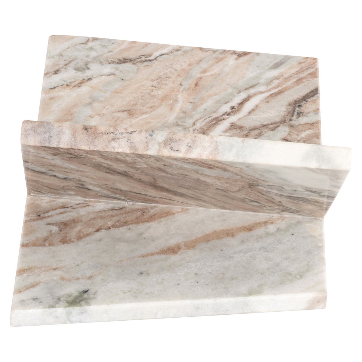 Richmond Interiors Buchständer Belicia Blush beige Richmond Interiors