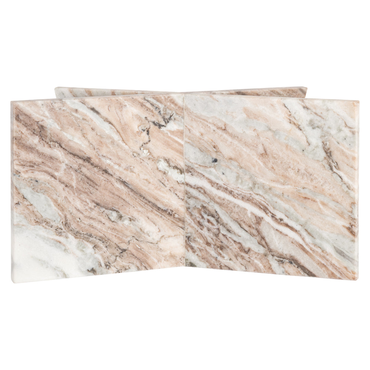 Richmond Interiors Buchständer Belicia Blush beige Richmond Interiors