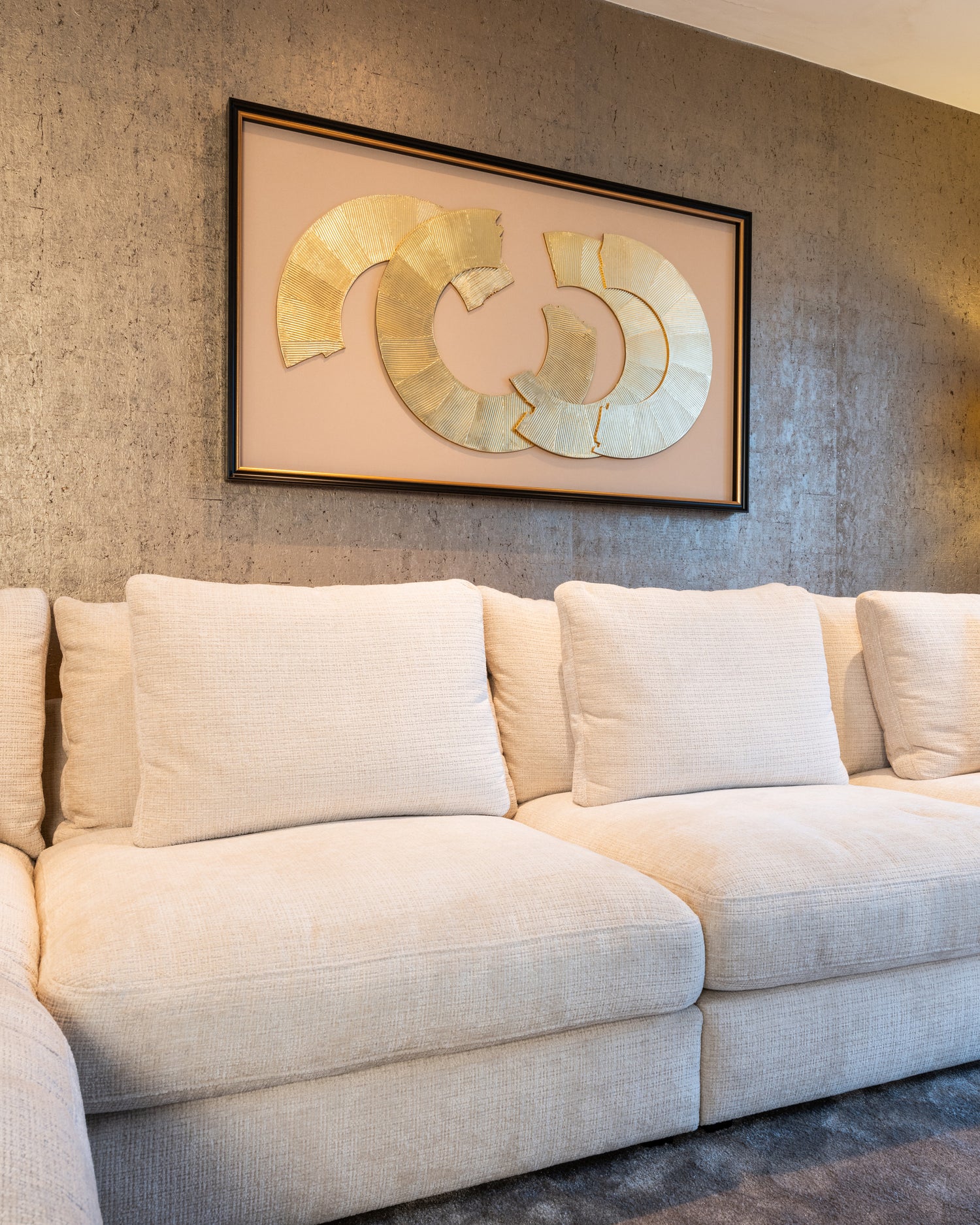 Richmond Interiors Wandkunst Eden black/gold Wandkunst Richmond Interiors