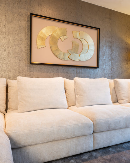 Richmond Interiors Wandkunst Eden black/gold Wandkunst Richmond Interiors
